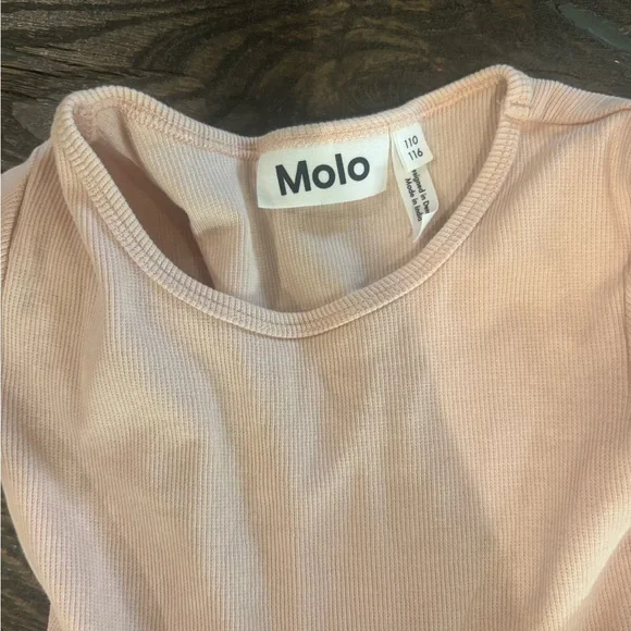 Molo Pink Flutter Sleeve Casual Sundress - Picture 2 of 3